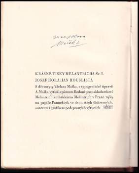 Josef Hora: Jan houslista