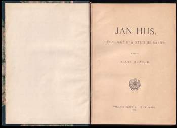 Alois Jirásek: Jan Hus