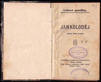 Vlasta Javořická: Jan Koloděj