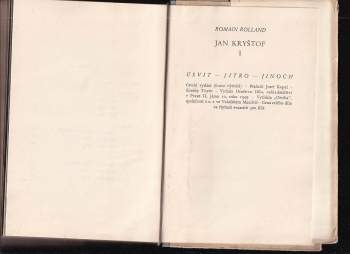 Romain Rolland: Jan Kryštof