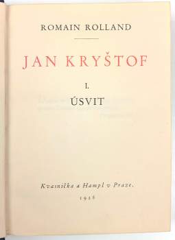 Romain Rolland: Jan Kryštof