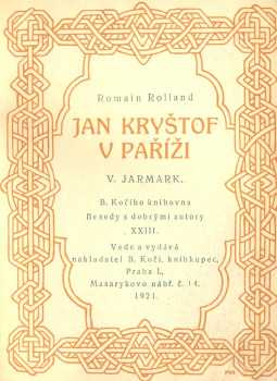 Romain Rolland: Jan Kryštof v Paříži