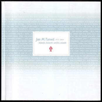 Jan Marius Tomeš: Jan M. Tomeš