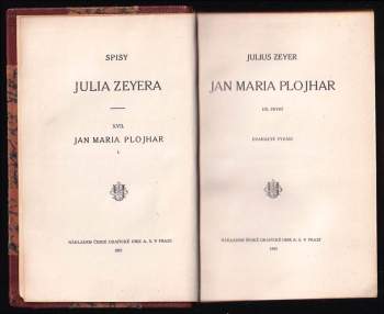 Julius Zeyer: Jan Maria Plojhar