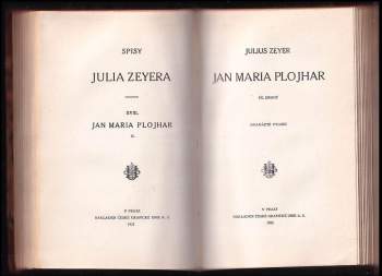Julius Zeyer: Jan Maria Plojhar