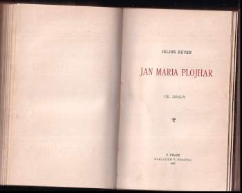 Julius Zeyer: Jan Maria Plojhar