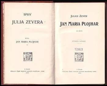 Julius Zeyer: Jan Maria Plojhar