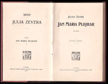 Julius Zeyer: Jan Maria Plojhar