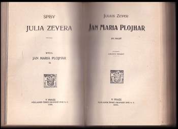 Julius Zeyer: Jan Maria Plojhar