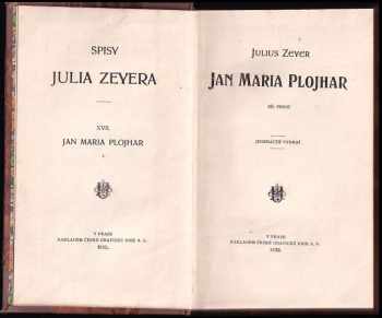 Julius Zeyer: Jan Maria Plojhar