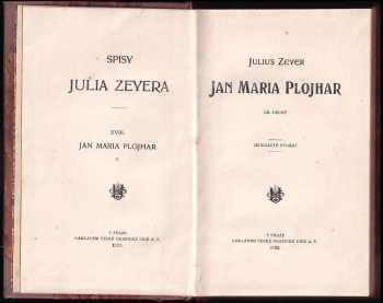 Julius Zeyer: Jan Maria Plojhar