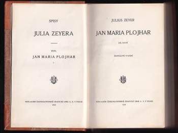 Julius Zeyer: Jan Maria Plojhar