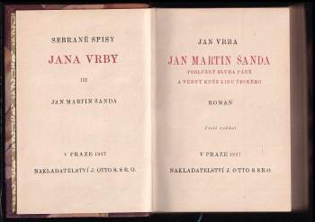 Jan Vrba: Jan Martin Šanda, poslušný sluha Páně a věrný kněz lidu českého