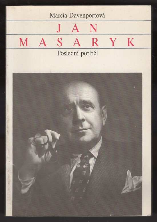 Jan Masaryk : poslední portrét - Marcia Davenport (1991, Panorama) - ID: 493498