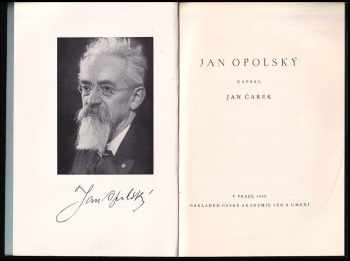 Jan Čarek: Jan Opolský