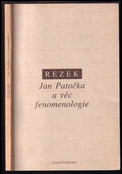 Jan Patočka a věc fenomenologie