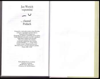 Jan Werich: Jan Werich vzpomíná, --vlastně Potlach