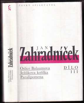 Jan Zahradníček: Jan Zahradníček