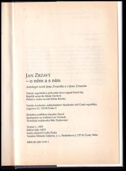 Jan Zrzavý: Jan Zrzavý