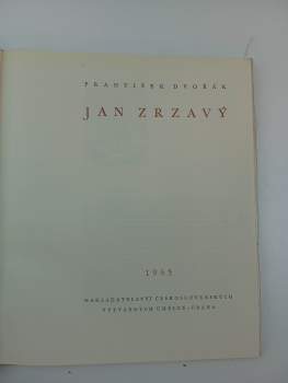 František Dvořák: Jan Zrzavý