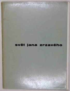 Karel Srp: Jan Zrzavý