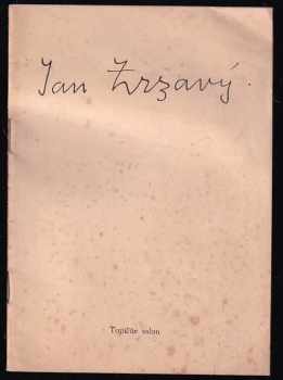 Jan Zrzavý : 36. (416.) výstava Topičova salonu, od 21. května do 16. června 1948 - Otakar Mrkvička (1948, Topičův salon) - ID: 699148