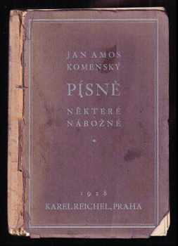 Jana Amose Komenského Písně některé nábožné