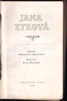 Charlotte Brontë: Jana Eyrová