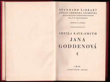 Sheila Kaye-Smith: Jana Goddenová
