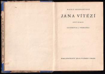 Marie Mervartová: Jana vítězí