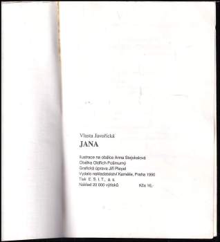 Vlasta Javořická: Jana