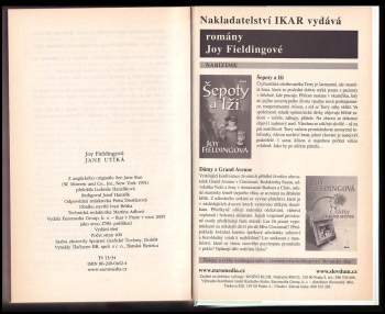 Joy Fielding: Jane utíká