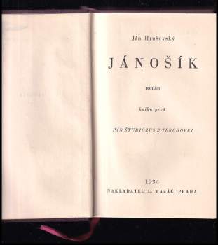 Ján Hrušovský: Jánošík : Díl 1-4 VE DVOU SVAZCÍCH