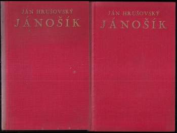 Ján Hrušovský: Jánošík