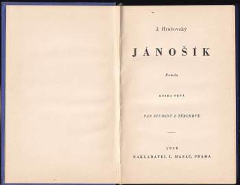 Ján Hrušovský: Jánošík