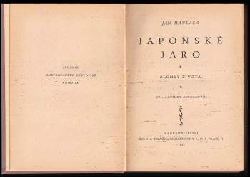 Jan Havlasa: Japonské jaro