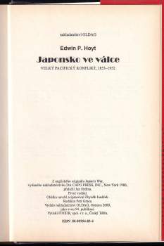 Edwin Palmer Hoyt: Japonsko ve válce