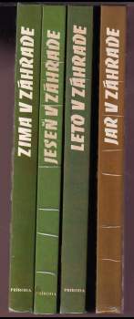 Jar v záhrade + Leto v záhrade + Jeseň v záhrade + Zima v záhrade - KOMPLET
