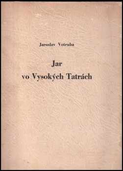 Jar vo Vysokých Tatrách
