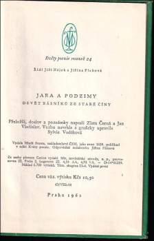 Jara a podzimy