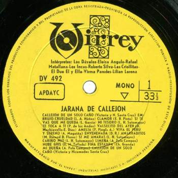 Various: Jarana De Callejón (PERU)