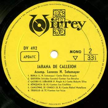 Various: Jarana De Callejón (PERU)