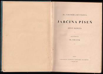 Jaromíra Hüttlová: Jarčina píseň