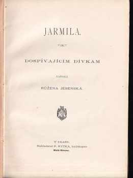 Růžena Jesenská: Jarmila