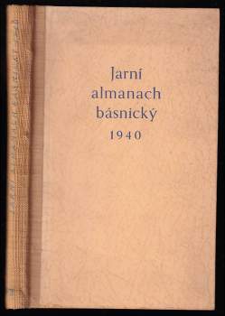 Jarní almanach básnický 1940