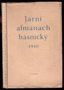Jarní almanach básnický 1940