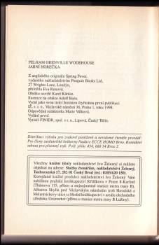 P. G Wodehouse: Jarní horečka