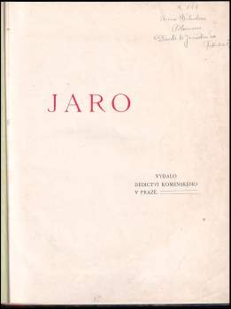 Alois Jirásek: Jaro