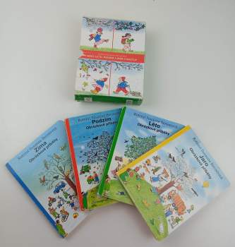 Rotraut Susanne Berner: Jaro, léto, podzim a zima v kostce