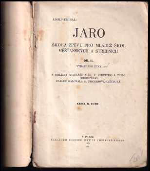 Adolf Cmíral: Jaro